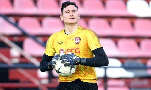 Đặng Văn Lâm có trận bắt chính thứ 6 liên tiếp cho Muangthong