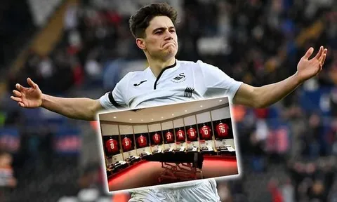 Daniel James sẽ khoác áo số mấy tại Man Utd?