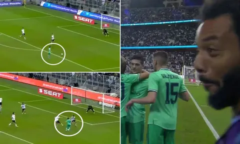 Đạt mốc 100, Luka Modric "tung cước" cực dị khiến CĐV Real trầm trồ