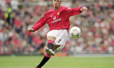 David Beckham - một tác phẩm nghệ thuật của làng túc cầu
