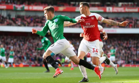Đây! Cái tên Brighton khiến top 4 xa dần với Arsenal