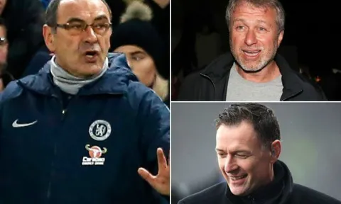 “Đây là 3 lý do nên Abramovich sa thải Sarri”