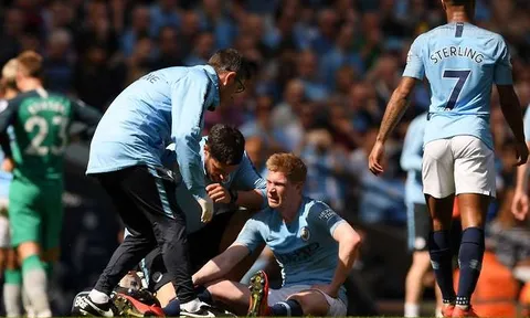 "De Bruyne chấn thương là điều dĩ nhiên"