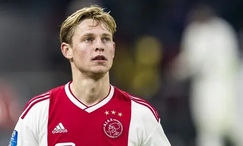 Frenkie de Jong và ước mơ ăn ba với Ajax trước khi đến Barcelona