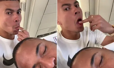 Dele Alli bày trò trêu ghẹo người hùng của tuyển Anh