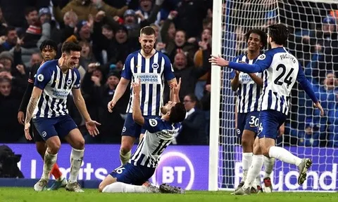 Điểm nhấn Brighton 1-1 Chelsea: Ánh hào quang châu Á; Nước Anh lại thêm một "Robin Hood"