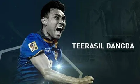 Điểm nhấn sức mạnh ĐT Thái Lan: 'Trọng pháo' Teerasil Dangda