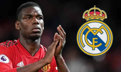 Đội hình của Real sẽ thế nào khi chiêu mộ thành công Pogba?