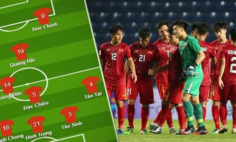 Đội hình ra sân U23 Việt Nam đấu Jordan: "Người sắt", "Linh phá đội" góp mặt