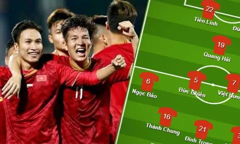 Đội hình ra sân U23 Việt Nam đấu UAE: "Văn Lâm 2.0", "cậu ấm" U23 Việt Nam