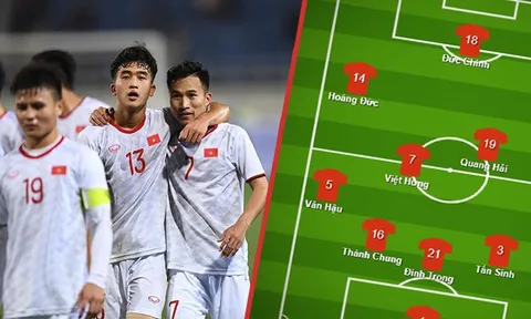 Đội hình ra sân U23 Viêt Nam vs U23 Thái Lan: Lần đầu cho "tiểu Inzaghi"