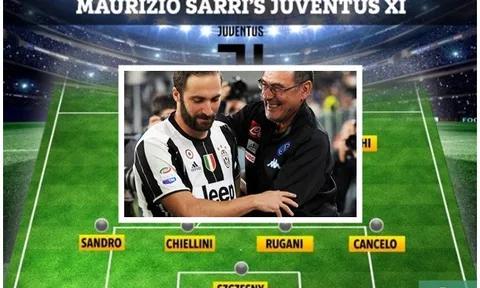 Rời Chelsea, Sarri tiện tay mang theo trụ cột M.U làm quà ra mắt Juve
