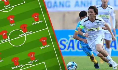 Đội hình tiêu biểu lượt đi V-League 2019: "Tiểu Mozart", cựu sao U23 Nigeria