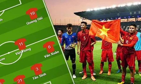 Đội hình tối ưu U23 Việt Nam: Sẵn sàng "tiếp chiêu" người Thái