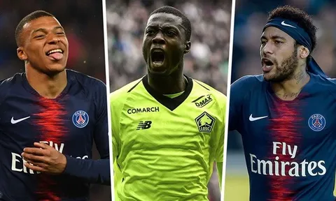 Đội hình xuất sắc nhất Ligue 1 2018/2019: Bộ ba "hủy diệt"