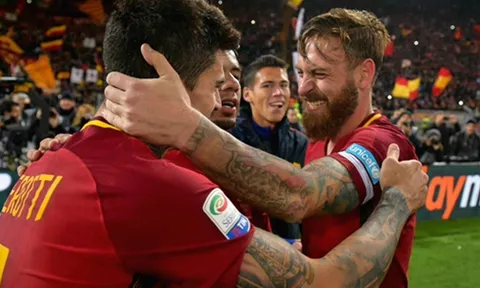 Đồng đội tiết lộ sự thật không ngờ về De Rossi tại AS Roma