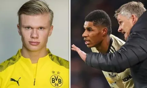 Dortmund quá cáo, dùng "đòn bẩy" Rashford khiến MU "giơ cờ trắng" vụ Haaland