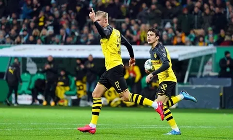 Dortmund thua trận, NHM vẫn bấn loạn về Haaland: "Chúa ơi! Cậu ta là cái gì vậy??"