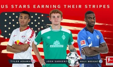 Bundesliga và bệ phóng nâng tầm các cầu thủ Mỹ