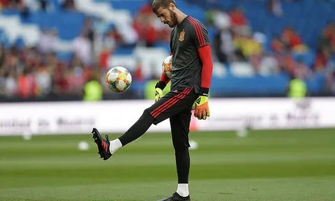 Đây, tình cảnh 'thê thảm' của De Gea khi về tuyển Tây Ban Nha