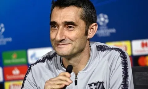 Ernesto Valverde và những phát biểu sau trận hòa Lyon