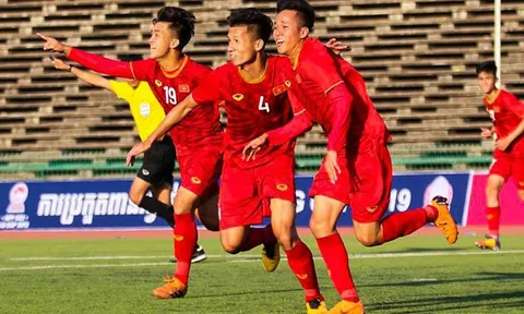 Trang chủ AFC dùng 2 từ để miêu tả chiến thắng của U22 Việt Nam