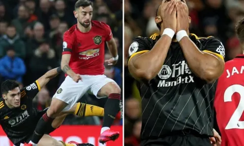 Fernandes "mất tích", Man United hòa thất vọng trước Wolves