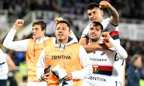 Fiorentina và Genoa dắt tay nhau ở lại Serie A sau 90 phút tẻ nhạt