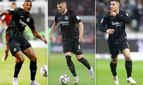Jovic,Rebic, Haller: Tam tấu ma thuật tại Bundesliga
