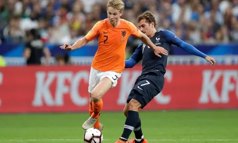 Griezmann: 'De Jong là cầu thủ hay nhất tôi từng đối đầu'