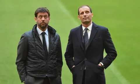 Gặp ban lãnh đạo Juventus, tương lai của Allegri sắp sáng tỏ