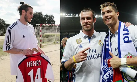 Gareth Bale thần tượng Henry, Bergkamp của Arsenal