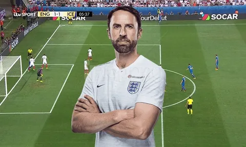 Gareth Southgate và cơn điên trên tuyển Anh sau khi bị Iceland "hoá đá"