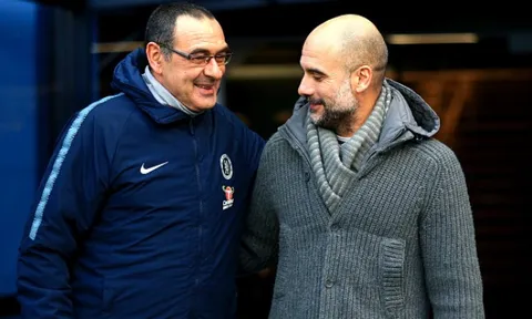 Nguồn cảm hứng của Sarri trên đất Anh là... Guardiola