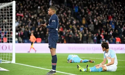 Ghi bàn rồi ăn mừng thái độ 'lồi lõm', Mbappe tức giận với PSG