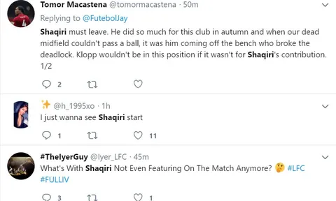 Fan Liverpool: Shaqiri rời Anfield rồi sao?