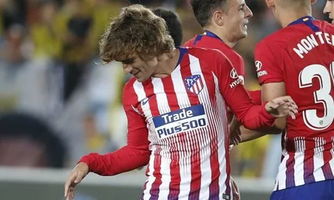 Griezmann và điệu nhảy cuối cùng trong màu áo Atletico