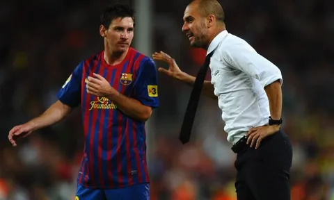 Guardiola mong muốn Messi giải nghệ tại Barcelona