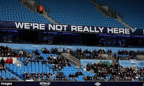 Guardiola nổi điên vì sự "thờ ơ" của CĐV Man City