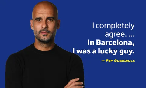 Pep đưa ra câu trả lời về 2 danh hiệu Champions League cùng Barca