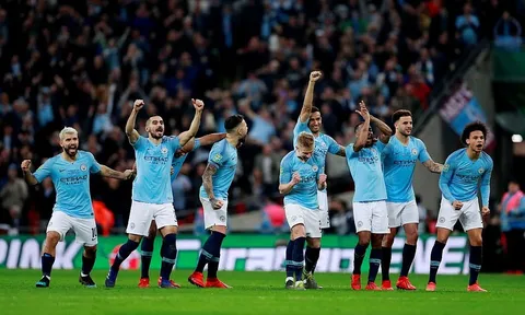 Hạ Chelsea trong loạt đấu súng, Man City bảo vệ thành công chức vô địch League Cup