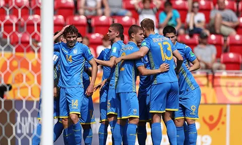Hạ gục Colombia, Ukraine viết nên lịch sử tại VCK U20 World Cup