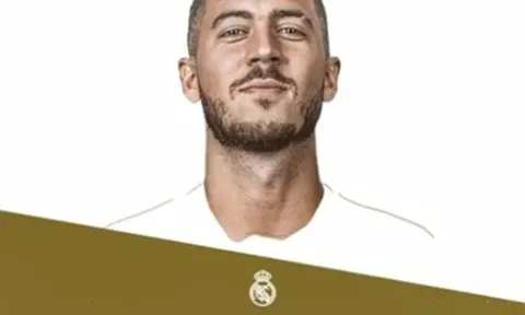 Real tiết lộ số áo Hazard sẽ mặc ở Bernabeu