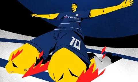Hazard tiếp bước Henry và Eric Cantona