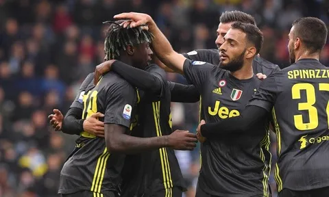 Đội hình Juve đấu với SPAL trẻ nhất trong 20 năm trở lại