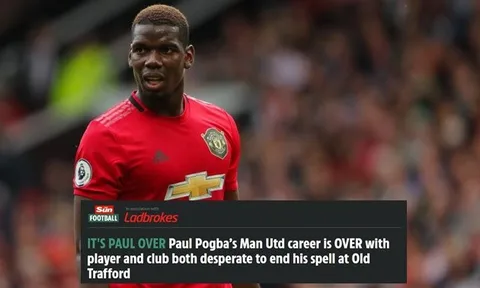 Man Utd đồng ý "buông", Pogba rục rịch rời Old Trafford