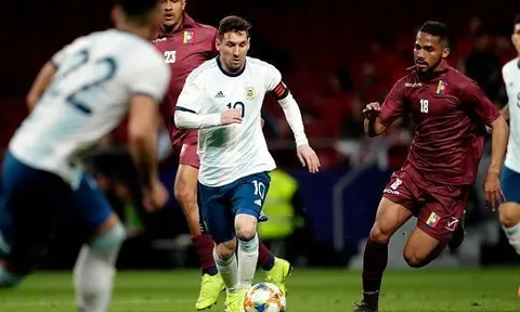 Highlights: Argentina 1-3 Venezuela (Giao hữu)