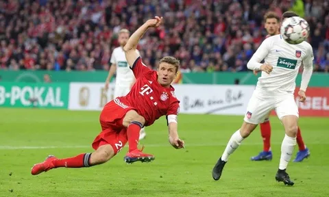 Highlights: Bayern Munich 5-4 Heidenheim (Cúp quốc gia Đức)