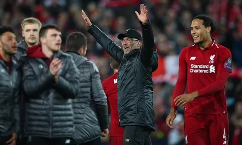 HLV Liverpool: 'Tôi hoàn toàn bị choáng ngợp sau khi hạ Barca'