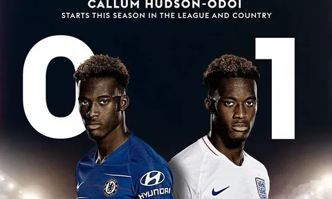 Hudson-Odoi là nghịch lý khủng khiếp ở Chelsea và trên tuyển Anh